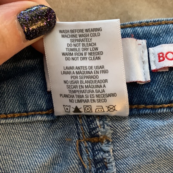 Boot Cut Distressed Jeans - Picture 6 of 6